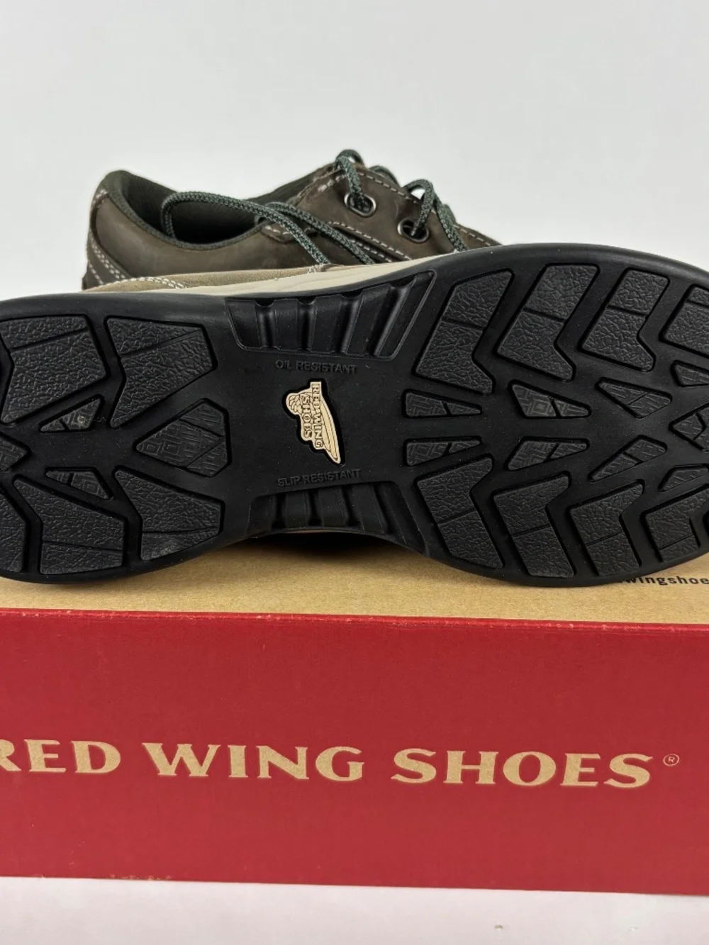 RED WING ComfortPro Safety Toe Women's 6.5 Brown Work Shoes